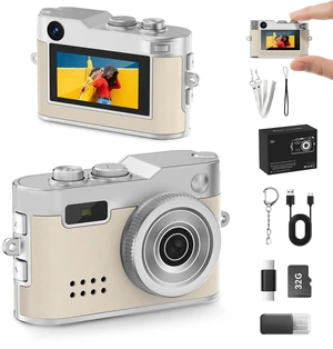 Y2K Mini Keychain Camera, Retro Aesthetic Digital Point and Shoot Camera for Teens, Pocket-Sized Vintage Digicam Bag Charm, 1080P Vlogging Camera with 8GB Card, Birthday Gift for Kids & Friends Y2K Mini Keychain Camera, Retro Aesthetic Digital Point and Shoot Camera for Teens, Pocket-Sized Vintage Digicam Bag Charm, 1080P Vlogging Camera with 8GB Card, Birthday Gift for Kids & Friends
