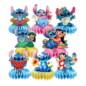 8Pcs Stitch Table Centerpiece Double Side Design Birthday Party Supplies for Kids Party Table Decorations 8Pcs Stitch Table Centerpiece Double Side Design Birthday Party Supplies for Kids Party Table Decorations