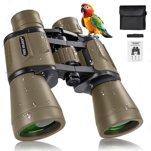 20x50 High Powered Binoculars for Adults, Mud With Bak4 Prism Fmc Lens, Lightweight, Portable, Waterproof, Fog-Proof, For Bird Watching, Hunting, Hiking, Concerts, Travel 20x50 High Powered Binoculars for Adults, Mud With Bak4 Prism Fmc Lens, Lightweight, Portable, Waterproof, Fog-Proof, For Bird Watching, Hunting, Hiking, Concerts, Travel
