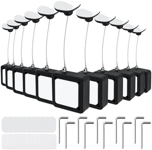 12 PCS Retractable Remote Control Tether 6.6ft/2m Remote Leash Remote Rescue for TV Remotes Game Controllers and Tablets Remote Control Security for Home Showroom Hotel 12 PCS Retractable Remote Control Tether 6.6ft/2m Remote Leash Remote Rescue for TV Remotes Game Controllers and Tablets Remote Control Security for Home Showroom Hotel