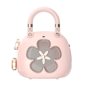 Candy 2-in-1 Mini Bluetooth Speaker, Loud Audio, Cute Backpack Charm 8H playtime, retro purse design, clear bass, easy carry, girls' favorite accessory, women's holiday gift, light pink Candy 2-in-1 Mini Bluetooth Speaker, Loud Audio, Cute Backpack Charm 8H playtime, retro purse design, clear bass, easy carry, girls' favorite accessory, women's holiday gift, light pink