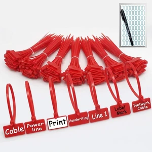 250pcs 6 inch Wire Zip Ties Self-locking Plastic Nylon Cable Ties Multicolor Network Wire Plastic Straps Label Mark Tag (250, Red) 250pcs 6 inch Wire Zip Ties Self-locking Plastic Nylon Cable Ties Multicolor Network Wire Plastic Straps Label Mark Tag (250, Red)