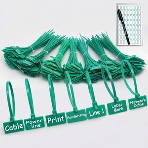 250pcs 6 inch Wire Zip Ties Self-locking Plastic Nylon Cable Ties Multicolor Network Wire Plastic Straps Label Mark Tag (250, Green) 250pcs 6 inch Wire Zip Ties Self-locking Plastic Nylon Cable Ties Multicolor Network Wire Plastic Straps Label Mark Tag (250, Green)