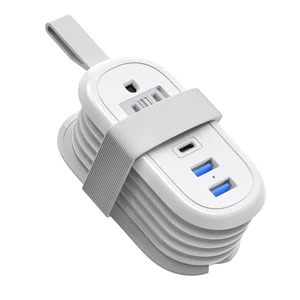Travel Power Strip, 2 Outlets 3 USB Ports 4FT Extension Cord, White Small Portable Travel Extension Cord with USB-C Ports for Cruise Ships, Dorm, Hotel, Travel Essentials Travel Power Strip, 2 Outlets 3 USB Ports 4FT Extension Cord, White Small Portable Travel Extension Cord with USB-C Ports for Cruise Ships, Dorm, Hotel, Travel Essentials