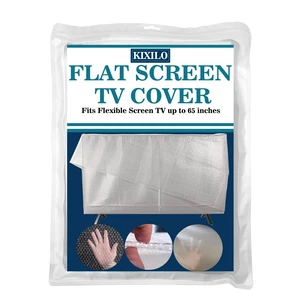Foam Flat Screen TV Cover Fits Up to 65''W x 35''H, Flat Screen TV Protection During House Moving, Storing, or Home Renovation(Foam and BubbleThick) Foam Flat Screen TV Cover Fits Up to 65''W x 35''H, Flat Screen TV Protection During House Moving, Storing, or Home Renovation(Foam and BubbleThick)