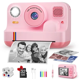 Instant Print Camera for Kids, App Printing, 1080P Video, Dual-Lens Selfie Digital Camera with 32G SD, Christmas Birthday Gifts for Girls Boys 4 5 6 7 8 9 10 11 12 Year Old, Portable Toddler Toy Instant Print Camera for Kids, App Printing, 1080P Video, Dual-Lens Selfie Digital Camera with 32G SD, Christmas Birthday Gifts for Girls Boys 4 5 6 7 8 9 10 11 12 Year Old, Portable Toddler Toy