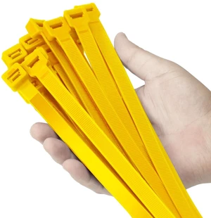24 inch Yellow Zip Ties Heavy Duty 50 PACK, 250 LBS Ultra Exclusive Strong Plastic Wire Ties, Large Cable Ties Extra Long Tie Wraps, Indoor and Outdoor UV Resistant 24 inch Yellow Zip Ties Heavy Duty 50 PACK, 250 LBS Ultra Exclusive Strong Plastic Wire Ties, Large Cable Ties Extra Long Tie Wraps, Indoor and Outdoor UV Resistant