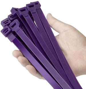 24 inch Purple Zip Ties Heavy Duty 50 PACK, 250 LBS Ultra Exclusive Strong Plastic Wire Ties, Large Cable Ties Extra Long Tie Wraps, Indoor and Outdoor UV Resistant 24 inch Purple Zip Ties Heavy Duty 50 PACK, 250 LBS Ultra Exclusive Strong Plastic Wire Ties, Large Cable Ties Extra Long Tie Wraps, Indoor and Outdoor UV Resistant