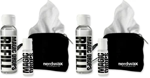 Magic Drops Glasses Cleaning Kit A Magical Clean for Your Sunnies Specs & Screens (Pack of 2) Magic Drops Glasses Cleaning Kit A Magical Clean for Your Sunnies Specs & Screens (Pack of 2)