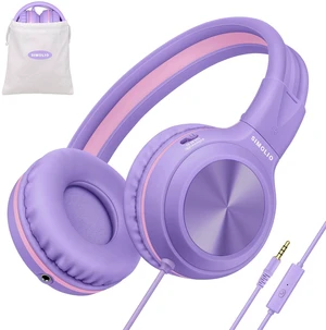 Manyshare Wired Headphones for Kids with Microphone, 3.5mm Plug Share Port Makes Audio Sharing Simple, 3-Level Volume Limiting and HD Mic, Headset for School, PC, Computer, Travel and Play Manyshare Wired Headphones for Kids with Microphone, 3.5mm Plug Share Port Makes Audio Sharing Simple, 3-Level Volume Limiting and HD Mic, Headset for School, PC, Computer, Travel and Play