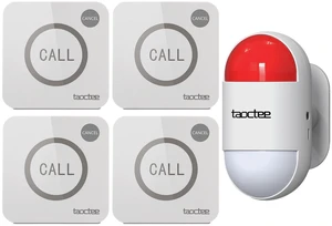 Strobe Siren Alarm Panic Alarm Buttons Strobe Siren Remote Alarm Sound & Light Security Alarm Warning Strobe Alarm System for Home, Bussiness(Battery Operated&USB Charging), RC-P7/RC-E52 Strobe Siren Alarm Panic Alarm Buttons Strobe Siren Remote Alarm Sound & Light Security Alarm Warning Strobe Alarm System for Home, Bussiness(Battery Operated&USB Charging), RC-P7/RC-E52