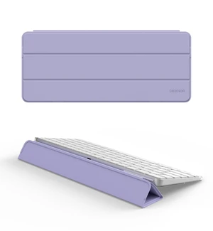 Case for Apple Magic Keyboard with Touch ID/Lock Key 2021/2028 Dust-Proof, Protective, Magnetic Closure, Adjustable Typing Angles, Slim, Leather+PC Keyboard Cover, Purple Case for Apple Magic Keyboard with Touch ID/Lock Key 2021/2028 Dust-Proof, Protective, Magnetic Closure, Adjustable Typing Angles, Slim, Leather+PC Keyboard Cover, Purple