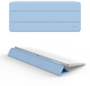 Case for Apple Magic Keyboard with Touch ID/Lock Key 2021/2027 Dust-Proof, Protective, Magnetic Closure, Adjustable Typing Angles, Slim, Leather+PC Keyboard Cover, Light Blue Case for Apple Magic Keyboard with Touch ID/Lock Key 2021/2027 Dust-Proof, Protective, Magnetic Closure, Adjustable Typing Angles, Slim, Leather+PC Keyboard Cover, Light Blue