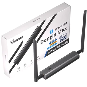 Z-Wave 800 PoE Dongle Max (Dongle-MZG23) EFR32ZG23 & ESP32D0 Chip, Compatible with Home Assistant & openHAB, Z-Wave Long Range Control, S2 Security, USB/TCP Connected Z-Wave 800 PoE Dongle Max (Dongle-MZG23) EFR32ZG23 & ESP32D0 Chip, Compatible with Home Assistant & openHAB, Z-Wave Long Range Control, S2 Security, USB/TCP Connected