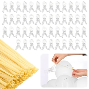 50 Pack 3.5 Inch Balloon Arch Clips 100 Pcs 260 Long Balloons Kit 3.5 Inch Large Heavy Duty Clip, Plastic Transparent, Clear 260 Long Balloons, For Arch Backdrop Garland, Long Twisting Decor 50 Pack 3.5 Inch Balloon Arch Clips 100 Pcs 260 Long Balloons Kit 3.5 Inch Large Heavy Duty Clip, Plastic Transparent, Clear 260 Long Balloons, For Arch Backdrop Garland, Long Twisting Decor