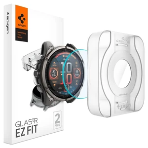 GlasTR EZ FIT Screen Protector for Garmin fnix8, Fenix 8 Pro (47mm) 9H+ tempered glass, Scratch resistance, auto-align tray, Lab-tested 100% clarity, Original touch, 2 Pack GlasTR EZ FIT Screen Protector for Garmin fnix8, Fenix 8 Pro (47mm) 9H+ tempered glass, Scratch resistance, auto-align tray, Lab-tested 100% clarity, Original touch, 2 Pack