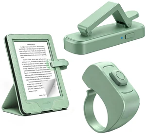 Remote Control Page Turner Ring for Kindle Paperwhite Oasis Scribe Kobo Page Turner for iPad iPhone Android Tablets E-Readers, Kindle Accessories for Thick Cases, Camera Camcorder Remote Controls Remote Control Page Turner Ring for Kindle Paperwhite Oasis Scribe Kobo Page Turner for iPad iPhone Android Tablets E-Readers, Kindle Accessories for Thick Cases, Camera Camcorder Remote Controls