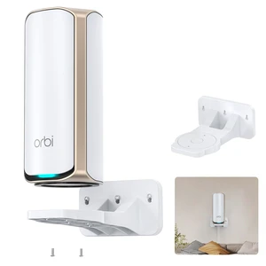 Wall Mount Holder for Netgear Orbi WiFi 7 Router, 1-Pack Fits Orbi 970 870 770 Series & Nighthawk WiFi 7 Mesh System, Secure Router Shelf to Save Space & Boost Signal (RBEWMB-10000S) Wall Mount Holder for Netgear Orbi WiFi 7 Router, 1-Pack Fits Orbi 970 870 770 Series & Nighthawk WiFi 7 Mesh System, Secure Router Shelf to Save Space & Boost Signal (RBEWMB-10000S)