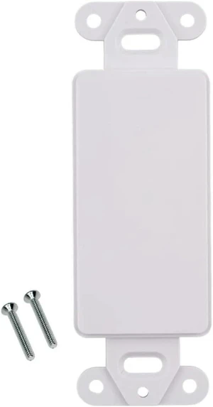 10 Pack Blank Insert Wall Plate, Single Gang Insert Cover for Electrical or Low Voltage Boxes, Ideal for Ethernet, HDMI, Coaxial & More, White Cover for Home & Office Installations 10 Pack Blank Insert Wall Plate, Single Gang Insert Cover for Electrical or Low Voltage Boxes, Ideal for Ethernet, HDMI, Coaxial & More, White Cover for Home & Office Installations