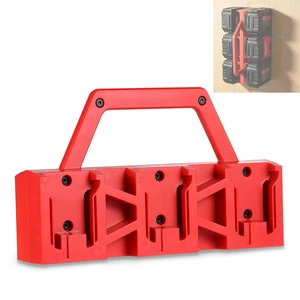 2-IN-1 Battery Holder & Wall Mount Organizer for Mil.Waukee M18 Batteries 6-Slot Portable Mil.Waukee Battery Caddy Storage Case with Handle, Heavy Duty for Jobsite, Garage, Workshop, Van, Truck 2-IN-1 Battery Holder & Wall Mount Organizer for Mil.Waukee M18 Batteries 6-Slot Portable Mil.Waukee Battery Caddy Storage Case with Handle, Heavy Duty for Jobsite, Garage, Workshop, Van, Truck