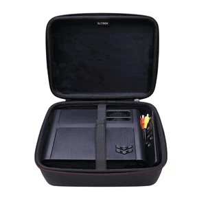 LTGEM Hard Case for Mini Projector Carrying Bag, Inside: 10.3"x7.5"x3.5" Fits ELEPHAS Mini Projector Upgraded and Most Mini Projectors, Case Only LTGEM Hard Case for Mini Projector Carrying Bag, Inside: 10.3"x7.5"x3.5" Fits ELEPHAS Mini Projector Upgraded and Most Mini Projectors, Case Only