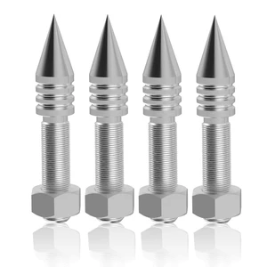 4Pcs Speaker Spikes Stainless Steel Load 400KG(M6) HiFi Speaker Anti-Vibration Spikes Isolation Spikes Stand Foot for Speaker, Subwoofer, Amplifier, CD DVD Player 4Pcs Speaker Spikes Stainless Steel Load 400KG(M6) HiFi Speaker Anti-Vibration Spikes Isolation Spikes Stand Foot for Speaker, Subwoofer, Amplifier, CD DVD Player