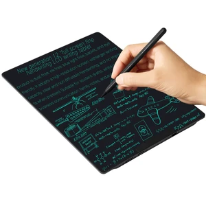 12in Rechargeable LCD Writing Tablet, Bezel-Free Type-C Digital Notepad for Adults Ultra-Slim Lightweight Fine Lines No Palm Marks Office Home School Reusable 12in Rechargeable LCD Writing Tablet, Bezel-Free Type-C Digital Notepad for Adults Ultra-Slim Lightweight Fine Lines No Palm Marks Office Home School Reusable