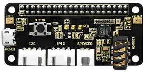 ReSpeaker 2-Mic Pi HAT V1.0 for Raspberry Pi 4/4B, Raspberry Pi 3 3B+/2 2B ReSpeaker 2-Mic Pi HAT V1.0 for Raspberry Pi 4/4B, Raspberry Pi 3 3B+/2 2B