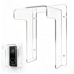 Universal Doorbell Rain Cover Compatible with Video Doorbell E340/C31/C30/S330/S220/2K, Acrylic Doorbell Cover Weatherproof, Anti-Glare Sun Protection Universal Doorbell Rain Cover Compatible with Video Doorbell E340/C31/C30/S330/S220/2K, Acrylic Doorbell Cover Weatherproof, Anti-Glare Sun Protection