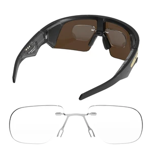 HiBloks Clip-On Lenses for Oakley Meta Vanguard Glasses Custom Prescription Lens Replaceable Clip-On for Custom Prescription Lenses with Eyeglasses Cloth Accessory for Oakley Vanguard Glasses, Clear HiBloks Clip-On Lenses for Oakley Meta Vanguard Glasses Custom Prescription Lens Replaceable Clip-On for Custom Prescription Lenses with Eyeglasses Cloth Accessory for Oakley Vanguard Glasses, Clear