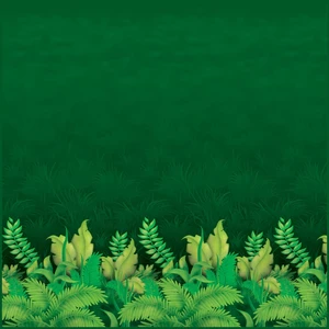Jungle Foliage Backdrop Party Accessory Jungle Foliage Backdrop Party Accessory