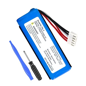 Battery for Flip 4, New Upgraded (5500mAh) High Capacity Li-Polymer Battery Replacement Compatible with Flip 4, Flip 4 Special Edition Bluetooth Speaker, P/N GSP872693 01 Battery for Flip 4, New Upgraded (5500mAh) High Capacity Li-Polymer Battery Replacement Compatible with Flip 4, Flip 4 Special Edition Bluetooth Speaker, P/N GSP872693 01