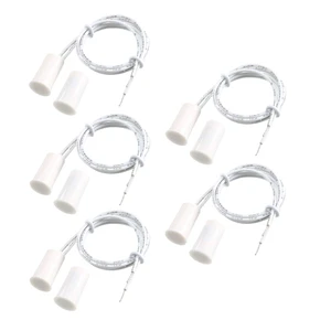 Magnetic Reed Switch RC-33 NO Recessed Wired Window Door Contact Sensor for Home Security and Burglar Alarm Systems 5 Pcs Magnetic Reed Switch RC-33 NO Recessed Wired Window Door Contact Sensor for Home Security and Burglar Alarm Systems 5 Pcs