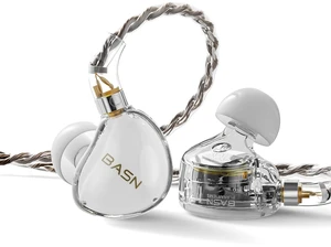 ASONE PRO 14.2mm Planar in Ear Monitor, 3.5/4.4mm MMCX IEMs, White 14.2mm Planar Driver Wide Sound Stage in Ear Earphones with 3.5mm/4.4mm Modular MMCX Cable for Musicians Audiophiles ASONE PRO 14.2mm Planar in Ear Monitor, 3.5/4.4mm MMCX IEMs, White 14.2mm Planar Driver Wide Sound Stage in Ear Earphones with 3.5mm/4.4mm Modular MMCX Cable for Musicians Audiophiles
