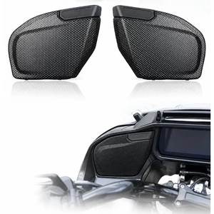 Front Fairing Speaker Grills Metal Mesh Cover for Harley Road Glide 2024+ Protection Covers,Sturdy and Durable,Perfect Fit for CVO FLTRXSE 2023-2026, FLTRX FLTRXSTSE 2024-2026 FLTRT FLTRXL 2026 Front Fairing Speaker Grills Metal Mesh Cover for Harley Road Glide 2024+ Protection Covers,Sturdy and Durable,Perfect Fit for CVO FLTRXSE 2023-2026, FLTRX FLTRXSTSE 2024-2026 FLTRT FLTRXL 2026