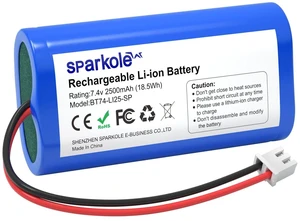 7.4V 2500mAh Li-ion Rechargeable Battery for Speaker/ Remote Control/Toy 7.4v battery for Bluetooth Boom Box/ Impact Massager/ Portable DVD Player/ Outdoor Lighting 7.4V 2500mAh Li-ion Rechargeable Battery for Speaker/ Remote Control/Toy 7.4v battery for Bluetooth Boom Box/ Impact Massager/ Portable DVD Player/ Outdoor Lighting
