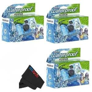 QuickSnap Waterproof 35mm Single Use Camera with Bonus Microfiber Cleaning Cloth QuickSnap Waterproof 35mm Single Use Camera with Bonus Microfiber Cleaning Cloth