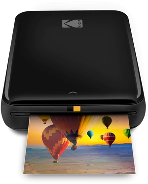 Kodak Step Wireless Color Photo Printer 2x3 Sticky-Back Paper for Bluetooth or NFC Devices (Black) Sticker Edition Kodak Step Wireless Color Photo Printer 2x3 Sticky-Back Paper for Bluetooth or NFC Devices (Black) Sticker Edition