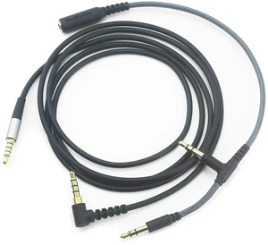 Replacement Audio Cable 3.5mm 5 Pole Male Compatible with SteelSeries Arctis Nova 1, 1X, Pro, 7, 7X, 1P Gaming Headset 1.3meters/4.3feet