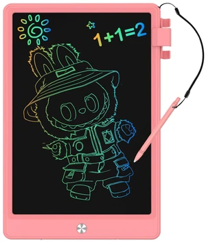 10.5 Inch LCD Writing Tablet for Kids, Coloring Drawing Pad, Pink Erasable Doodle Board, Educational Airplane Travel Toy for Boys Girls 3-8, Road Trip Essential, Christmas Birthday Gift 10.5 Inch LCD Writing Tablet for Kids, Coloring Drawing Pad, Pink Erasable Doodle Board, Educational Airplane Travel Toy for Boys Girls 3-8, Road Trip Essential, Christmas Birthday Gift