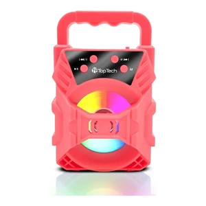Audio Blade-4 400W Bluetooth Speaker, Portable 3-Inch Wireless Speaker with LED Lights, TWS Functionality, Karaoke Mode, 6-Hour Rechargeable Battery, USB Drive, TF Card, AUX, FM Radio, Pink Audio Blade-4 400W Bluetooth Speaker, Portable 3-Inch Wireless Speaker with LED Lights, TWS Functionality, Karaoke Mode, 6-Hour Rechargeable Battery, USB Drive, TF Card, AUX, FM Radio, Pink
