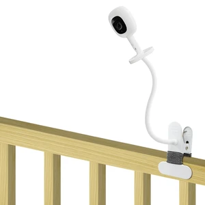 15.7" Baby Monitor Mount for Nanit Pro & Flex Stand, Gooseneck Arm Compatible with Nanit Pro & Flex Stand, 15.7" flexible gooseneck arm, tool-free clamp, stable hold, no drilling 15.7" Baby Monitor Mount for Nanit Pro & Flex Stand, Gooseneck Arm Compatible with Nanit Pro & Flex Stand, 15.7" flexible gooseneck arm, tool-free clamp, stable hold, no drilling