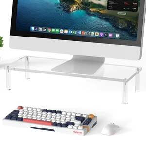 Acrylic Monitor Stand Riser 23.6X7.8" Clear Computer Laptop Stand Riser Desk Organizer Shelf for Multi Media PC Storage Laptop Clear, Desk Shelf, for Multi Media PC Storage, Laptop Stand Acrylic Monitor Stand Riser 23.6X7.8" Clear Computer Laptop Stand Riser Desk Organizer Shelf for Multi Media PC Storage Laptop Clear, Desk Shelf, for Multi Media PC Storage, Laptop Stand