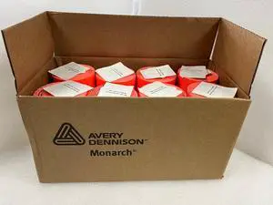 Genuine Monarch 1130 Red (Fluorescent) Labels 1 Case = 8 Sleeves Genuine Monarch 1130 Red (Fluorescent) Labels 1 Case = 8 Sleeves