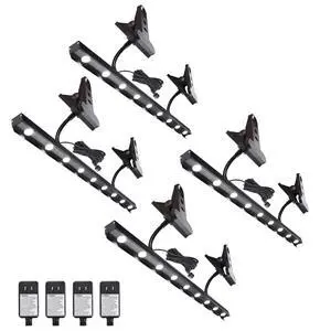 Instahibit LED Light Adjustable for Retractable Banner Stand Trade Show | Exhibition Booth 4 Packs Instahibit LED Light Adjustable for Retractable Banner Stand Trade Show | Exhibition Booth 4 Packs