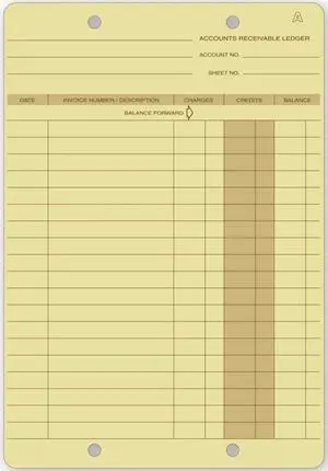 Ledger Cards Ledger Cards