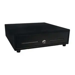 CD3-1313 4 Bill / 5 Coin Value Series Mini Cash Drawer with 2 Media Slots and Included Cable (13" x 13") - Black CD3-1313 4 Bill / 5 Coin Value Series Mini Cash Drawer with 2 Media Slots and Included Cable (13" x 13") - Black