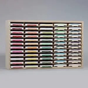 Standard Ink Pad Holder 60 - Stores 60 Stamp Pads Standard Ink Pad Holder 60 - Stores 60 Stamp Pads