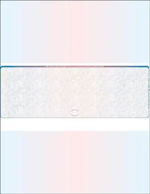 3000 Blue- Red- Blue- Prismatic Laser Check Stock, (Check at Middle) Blank Laser Checks, Laser Check, Bank Checks, Business Checks, or Personal Checks 3000 Blue- Red- Blue- Prismatic Laser Check Stock, (Check at Middle) Blank Laser Checks, Laser Check, Bank Checks, Business Checks, or Personal Checks