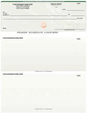 ABC Computer Checks Compatible w/QuickBooks, Checks on Top, Marble Green (250 Sheets) ABC Computer Checks Compatible w/QuickBooks, Checks on Top, Marble Green (250 Sheets)